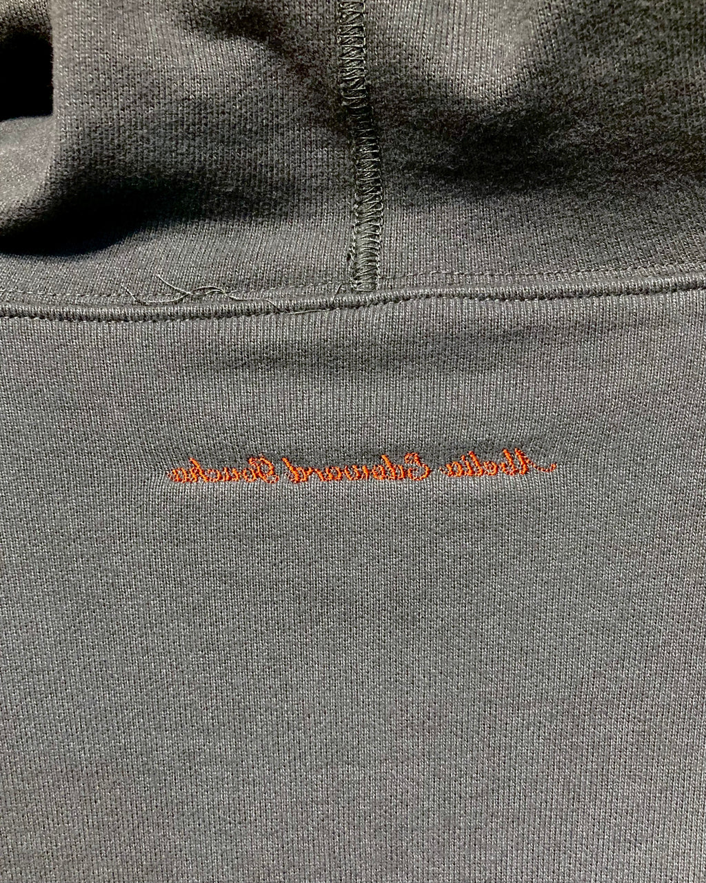 ABELIA EDOWARD GOUCHA / CLASSIC ZIP HOODIE - Charcoal