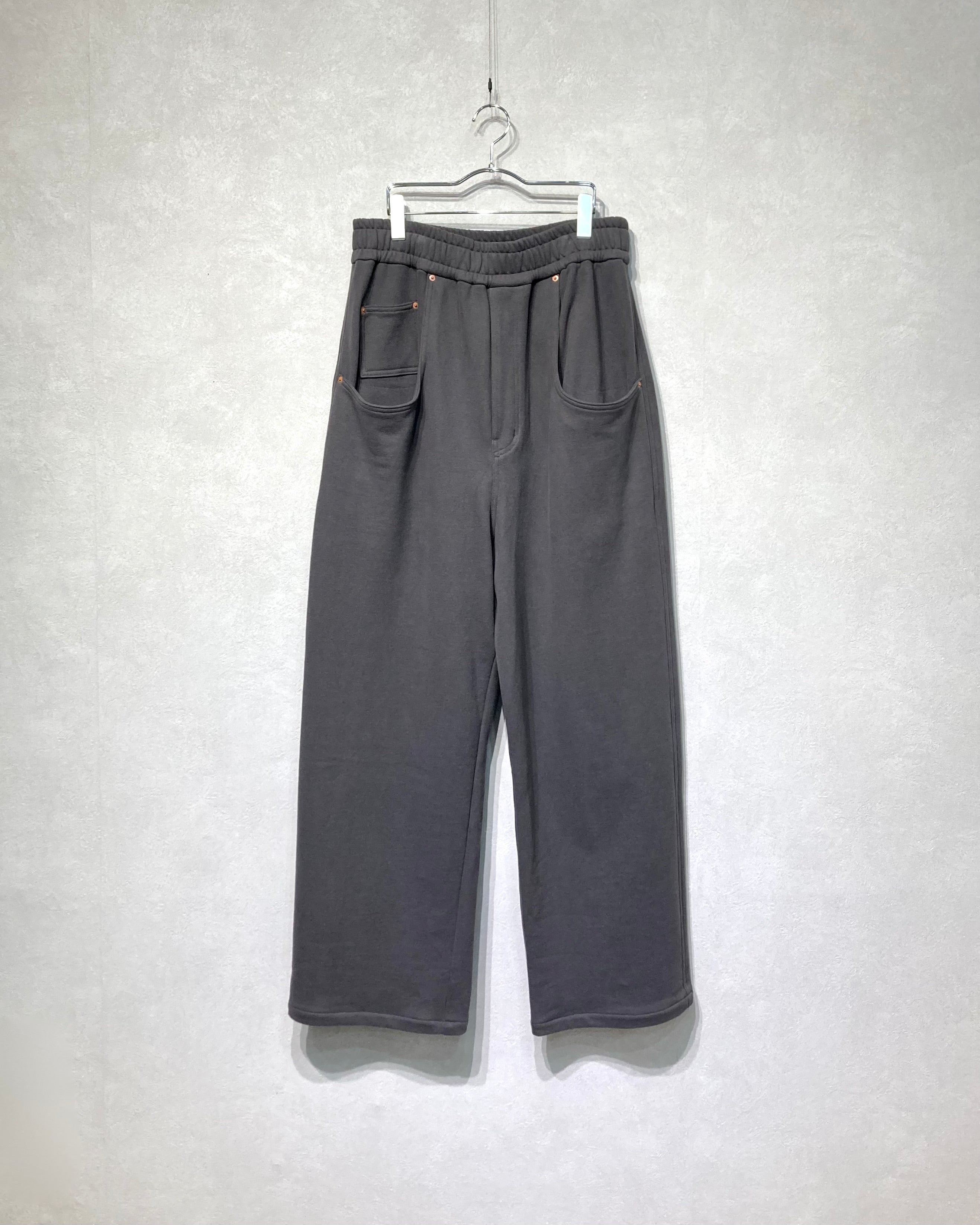 ABELIA EDOWARD GOUCHA / ECHO SWEAT PANTS - Charcoal