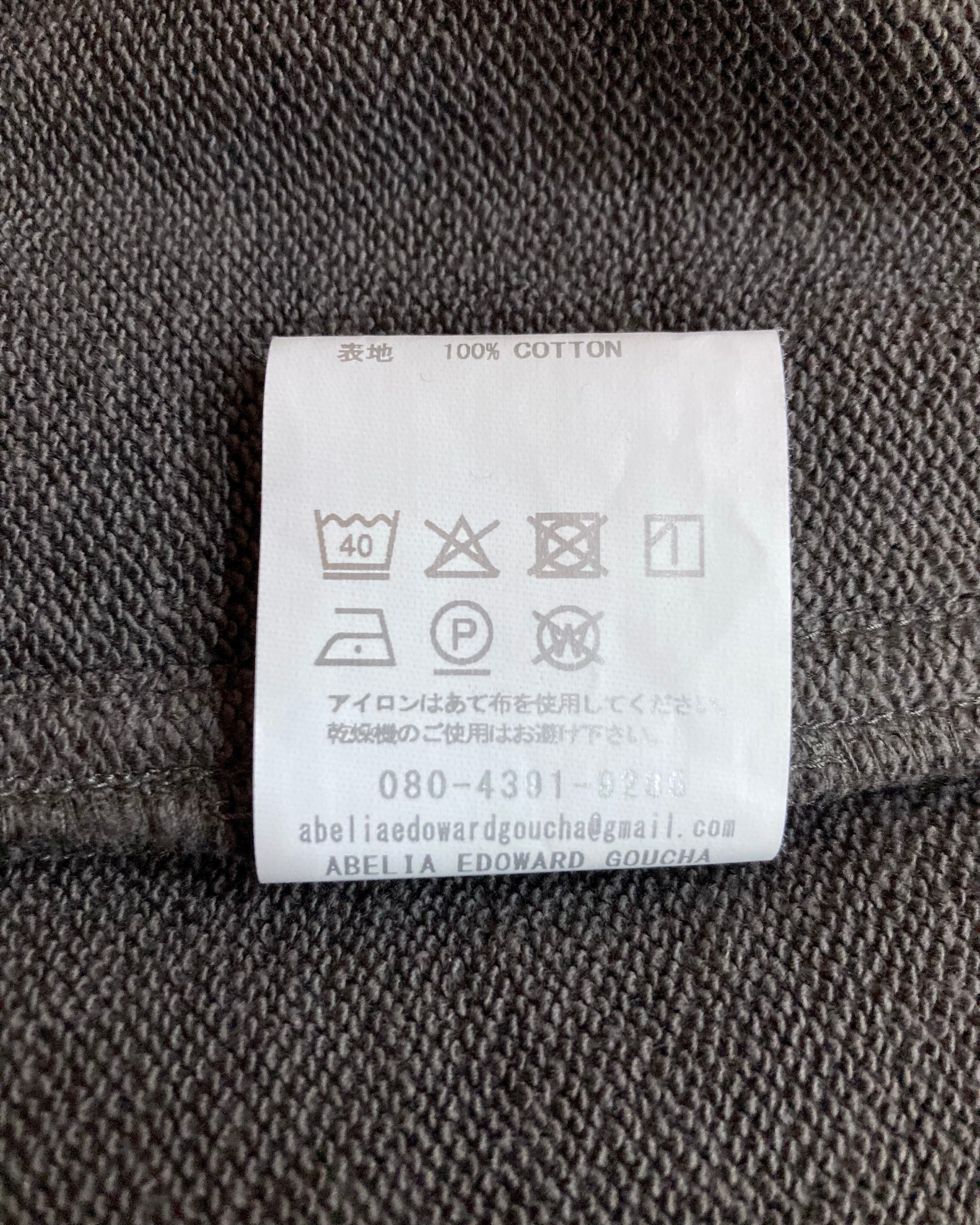 ABELIA EDOWARD GOUCHA / ECHO SWEAT PANTS - Charcoal