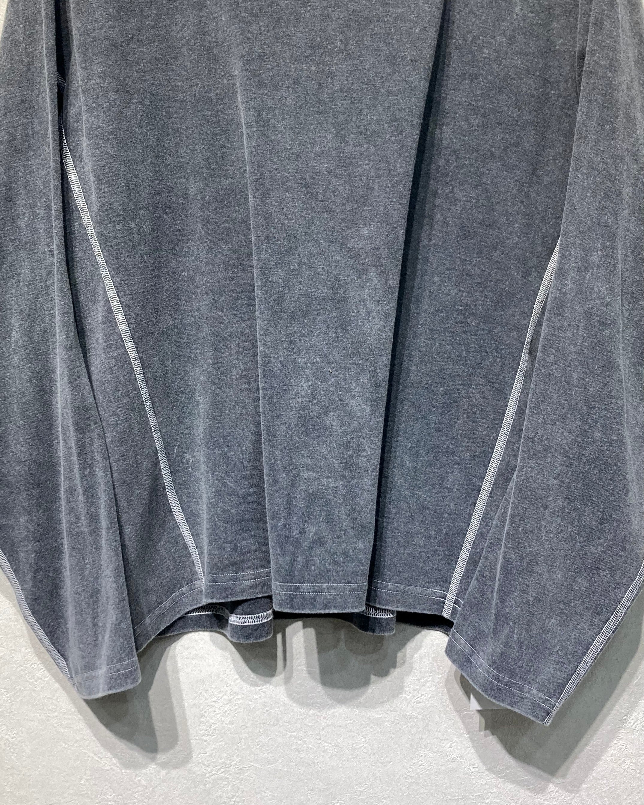OPPOSE DUALITY / LONG SLEEVE T-SHIRTS WASH - Gray