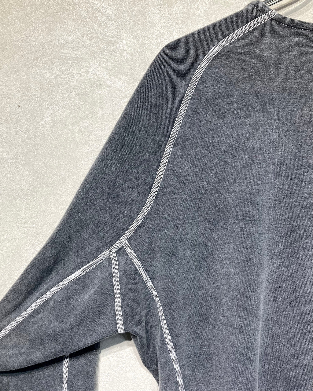 OPPOSE DUALITY / LONG SLEEVE T-SHIRTS WASH - Gray