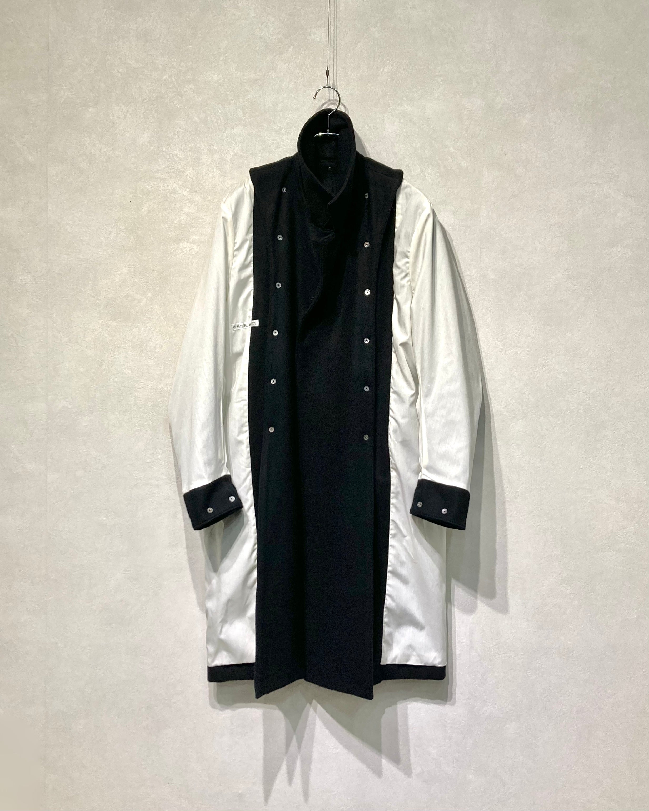 OPPOSE DUALITY / MAC COAT WOOL - Black