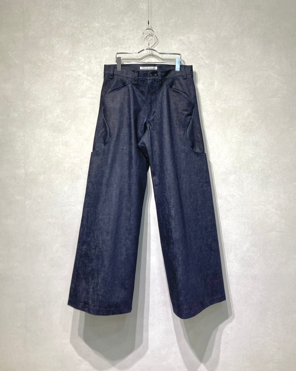 OPPOSE DUALITY / 6POCKET SUB ONG TROUSERS - Indigo
