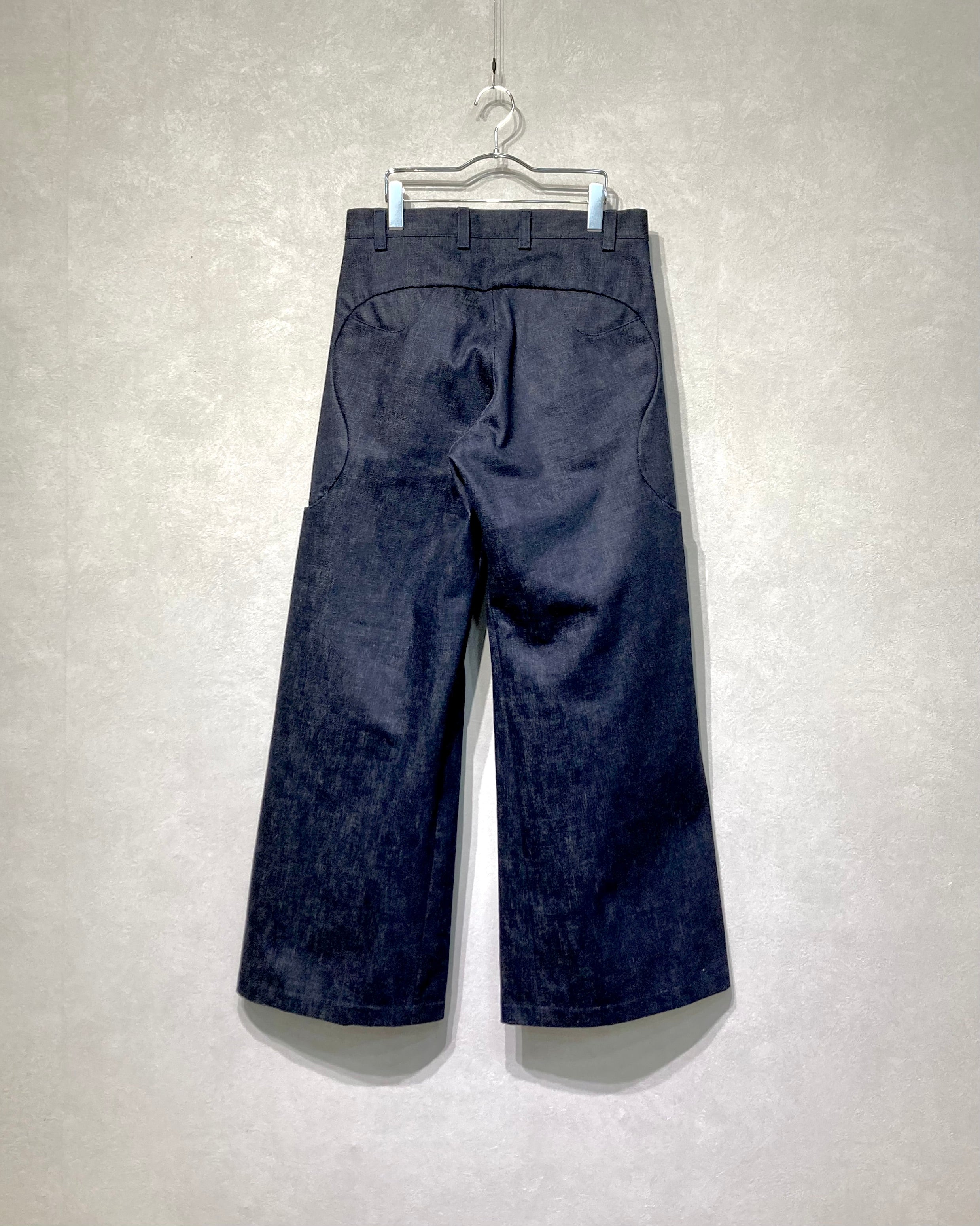 OPPOSE DUALITY / 6POCKET SUB ONG TROUSERS - Indigo