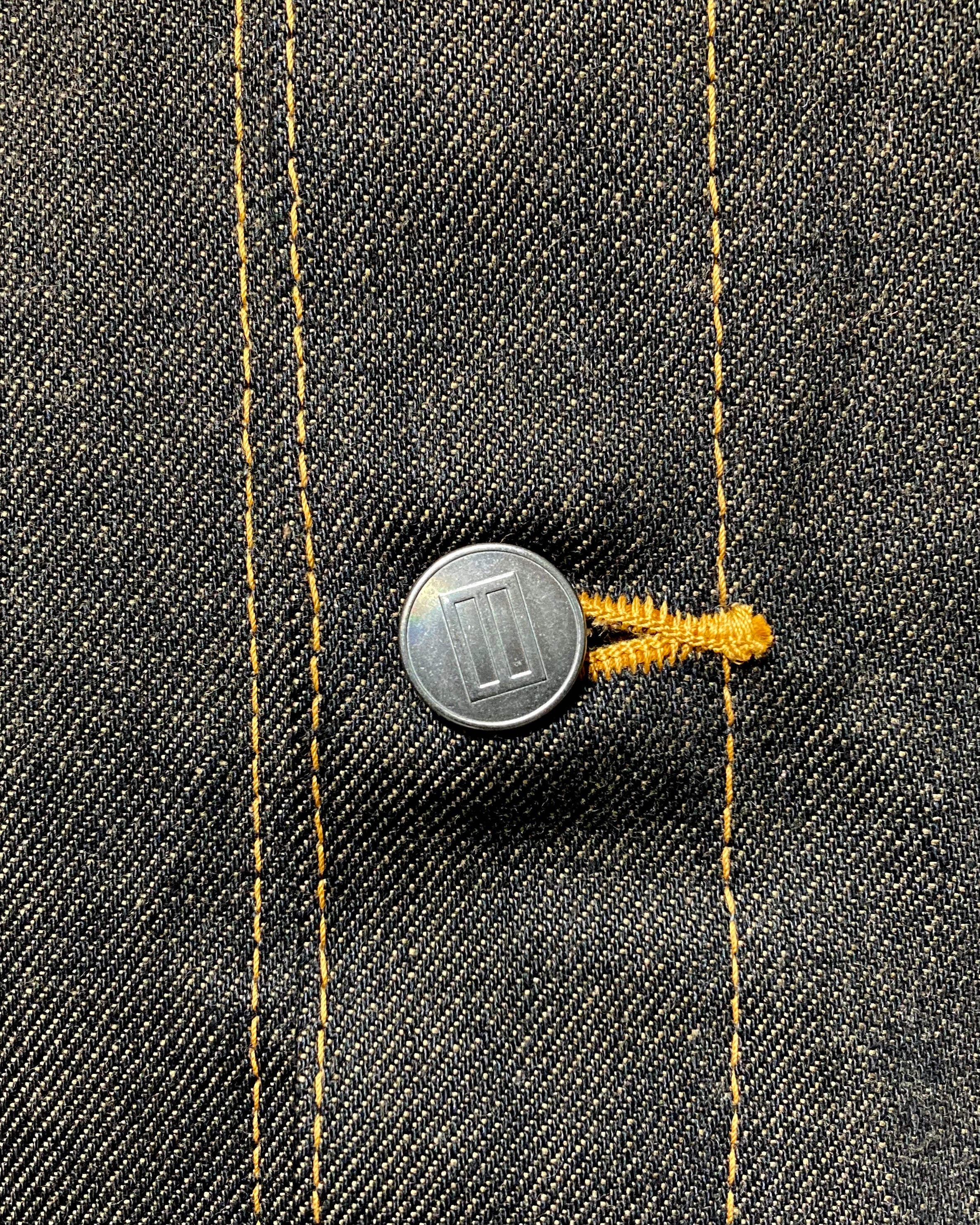 DAISUKE TANABE / COFFEE BLACK DENIM JACKET - Black