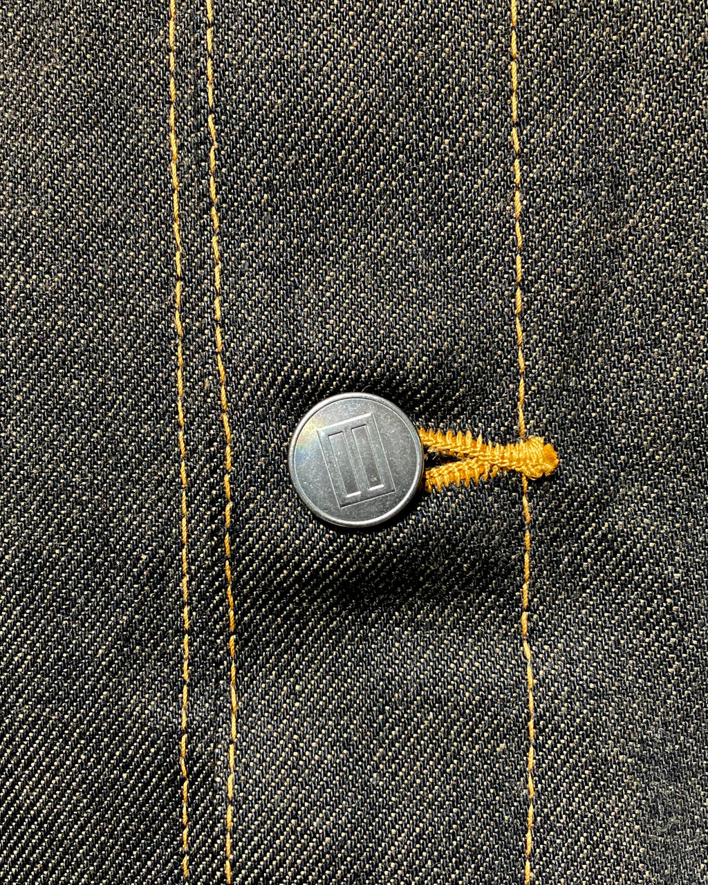 DAISUKE TANABE / COFFEE BLACK DENIM JACKET - Black