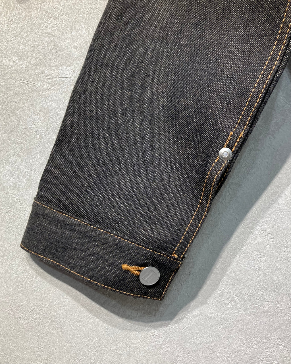 DAISUKE TANABE / COFFEE BLACK DENIM JACKET - Black
