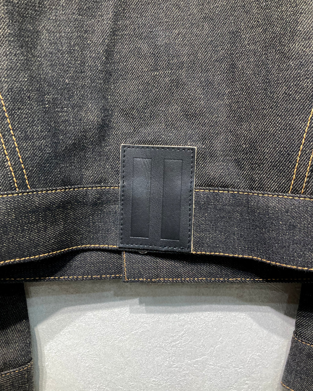 DAISUKE TANABE / COFFEE BLACK DENIM JACKET - Black