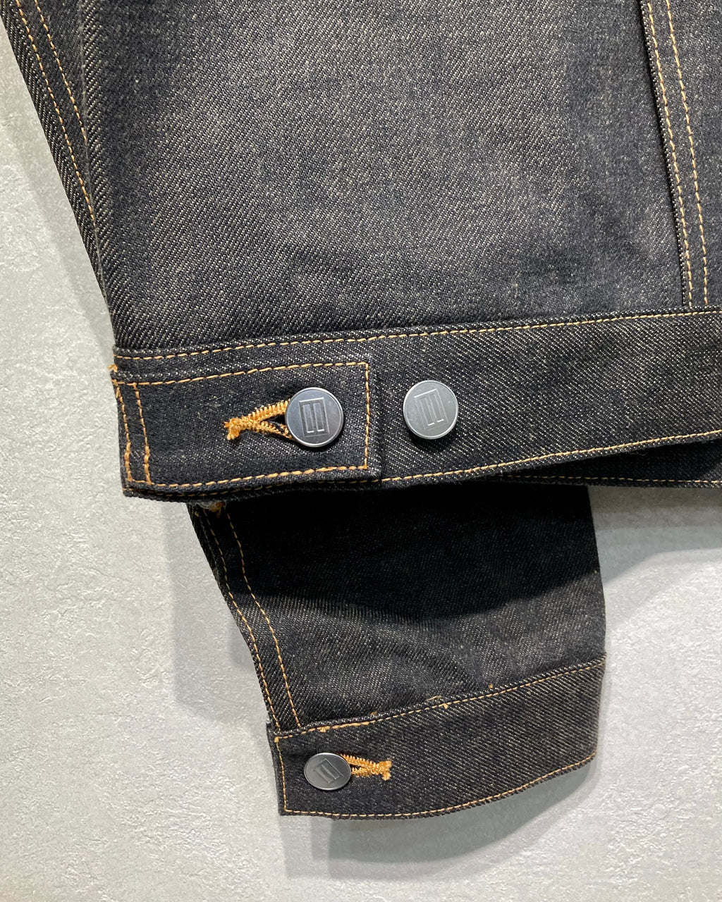 DAISUKE TANABE / COFFEE BLACK DENIM JACKET - Black