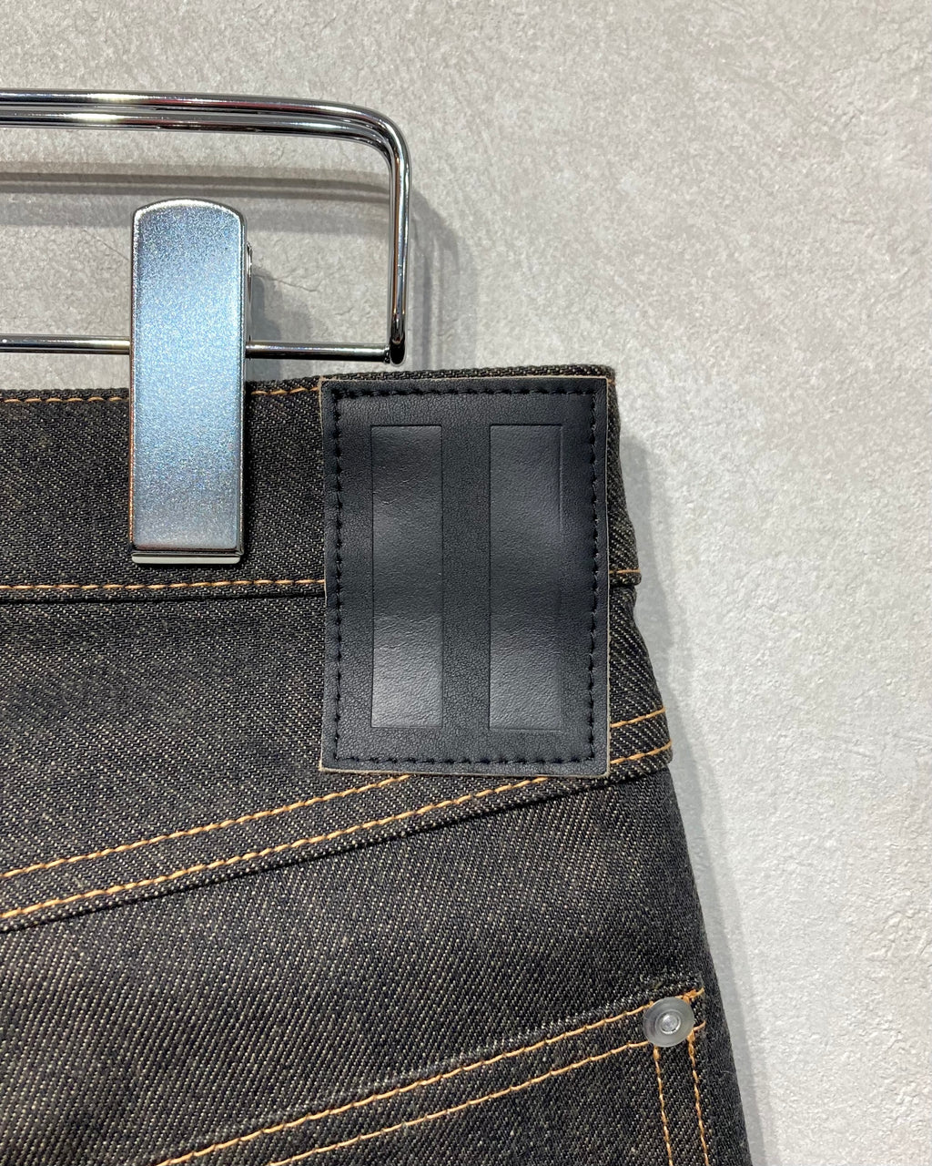 DAISUKE TANABE / COFFEE BLACK DENIM TROUSERS - Black