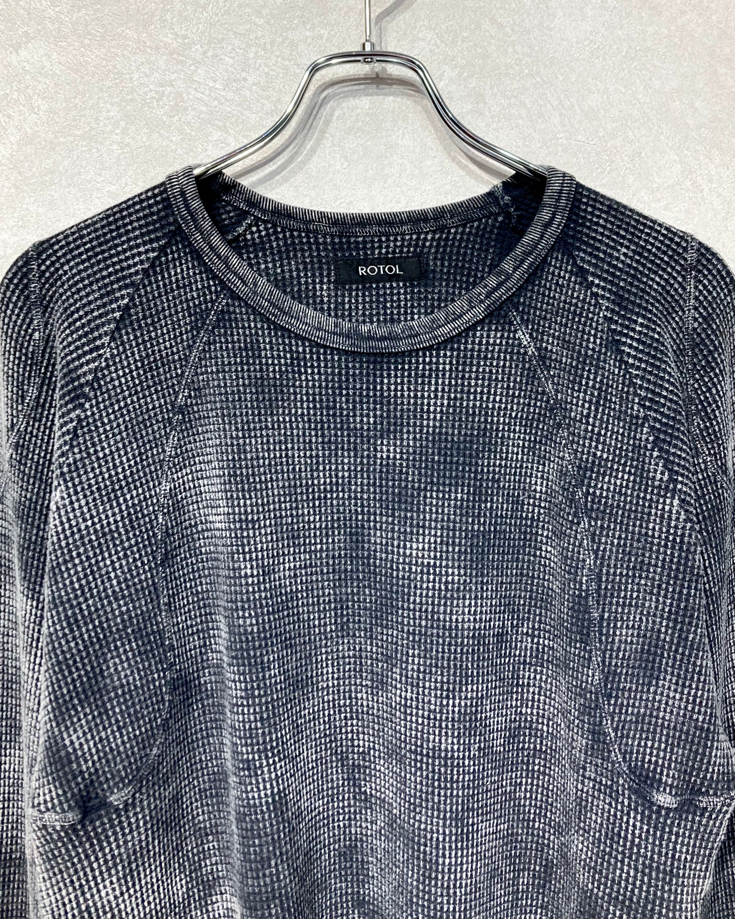 ROTOL / X LONG SLEEVE TEE - Charcoal