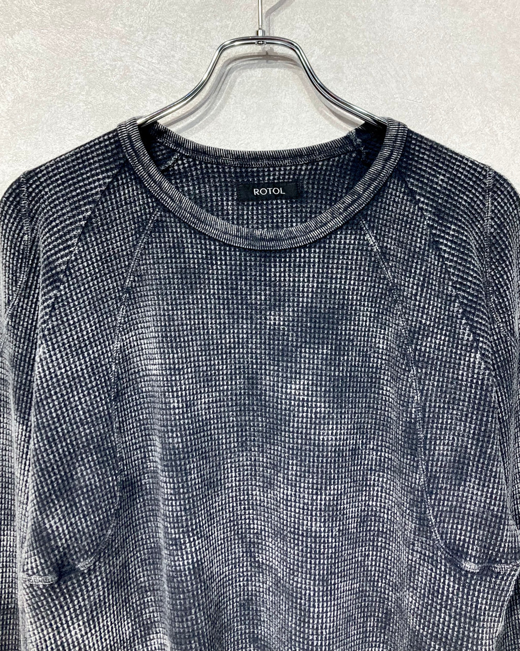ROTOL / X LONG SLEEVE TEE - Charcoal