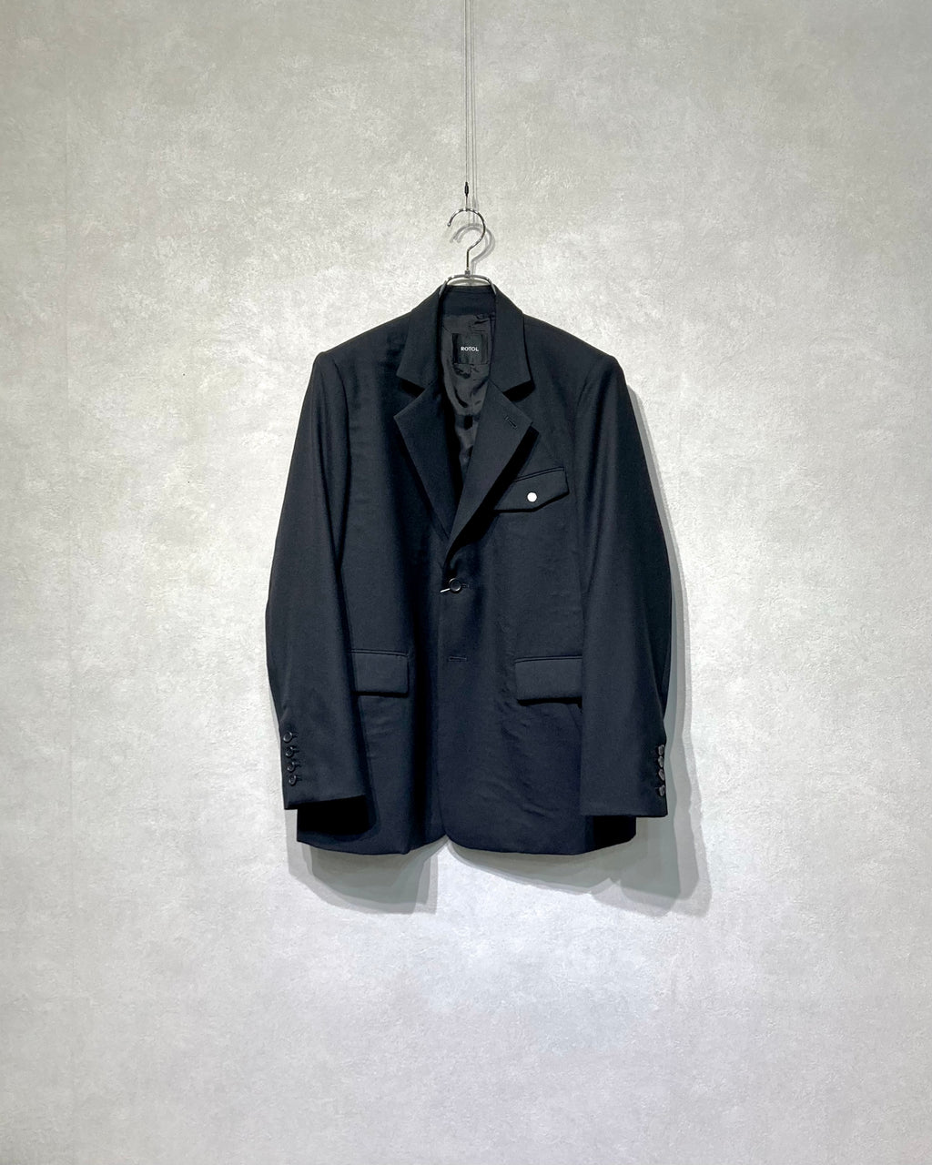 ROTOL / BASIC TAILORED JACKET - Black