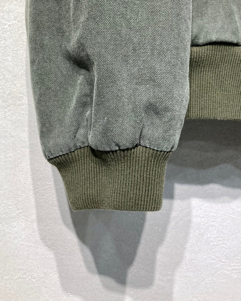 ROTOL / SLASH CANVAS HOODIE JACKET - Olive