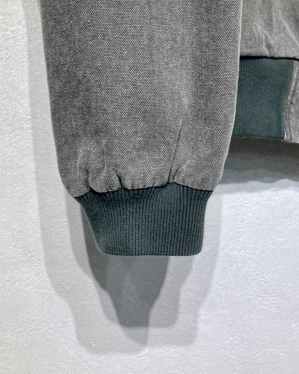 ROTOL / SLASH CANVAS HOODIE JACKET - Charcoal