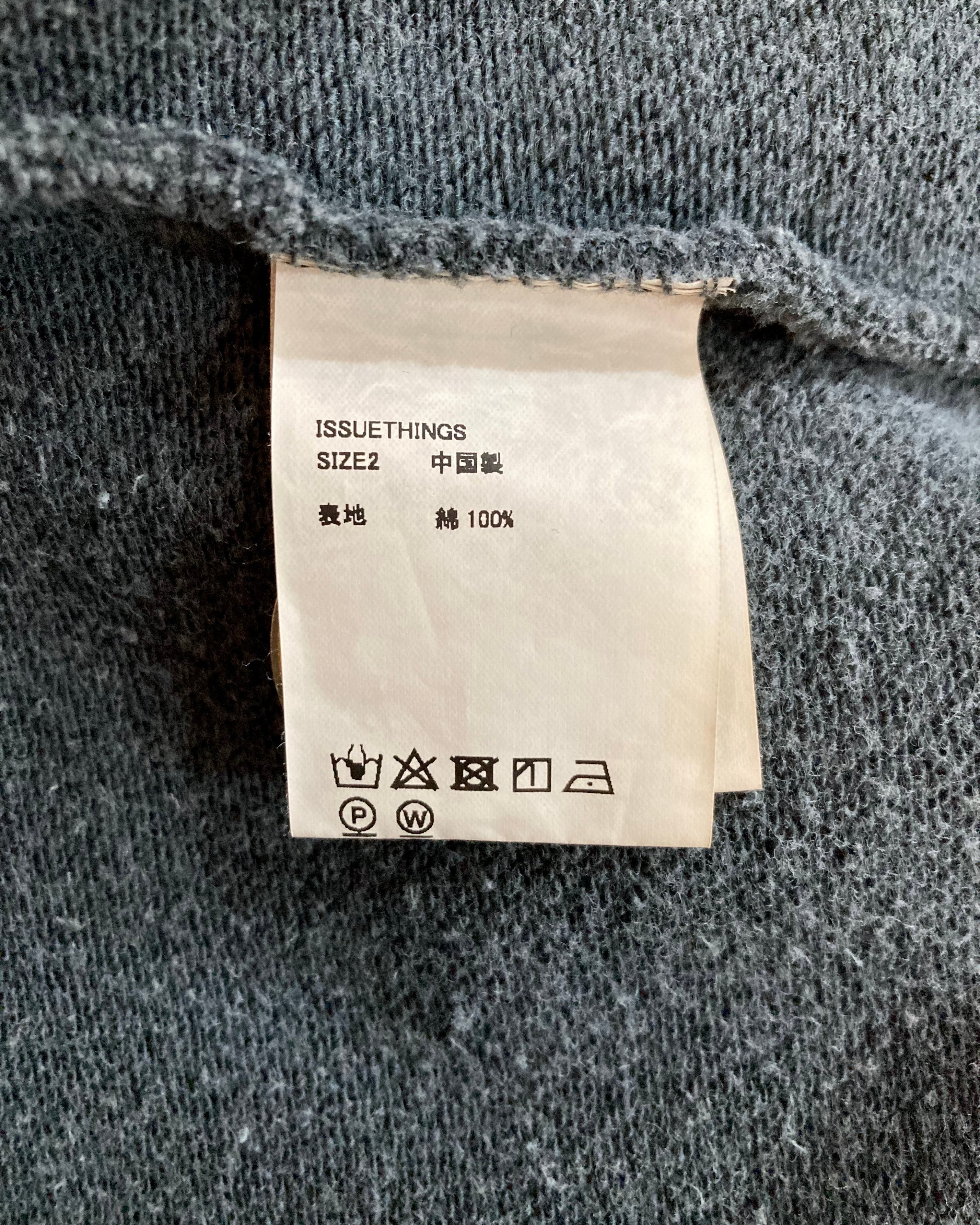 ISSUETHINGS / 25b/100a-c-10/Sweat - Gray