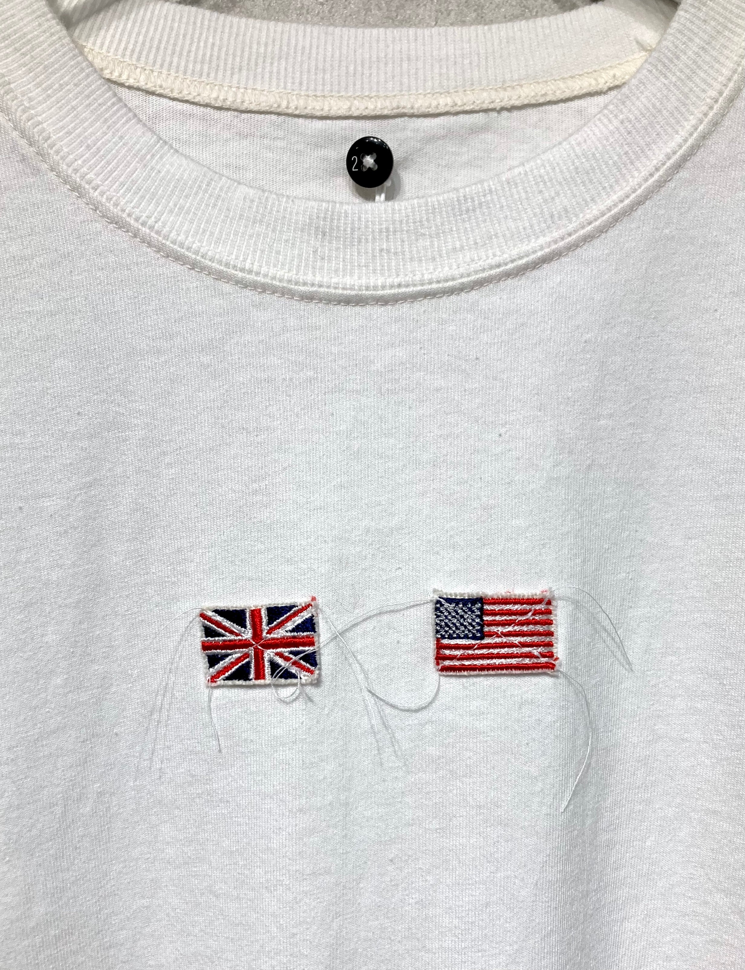 ISSUETHINGS / 25b/101a-c-10/Cut&sew - White