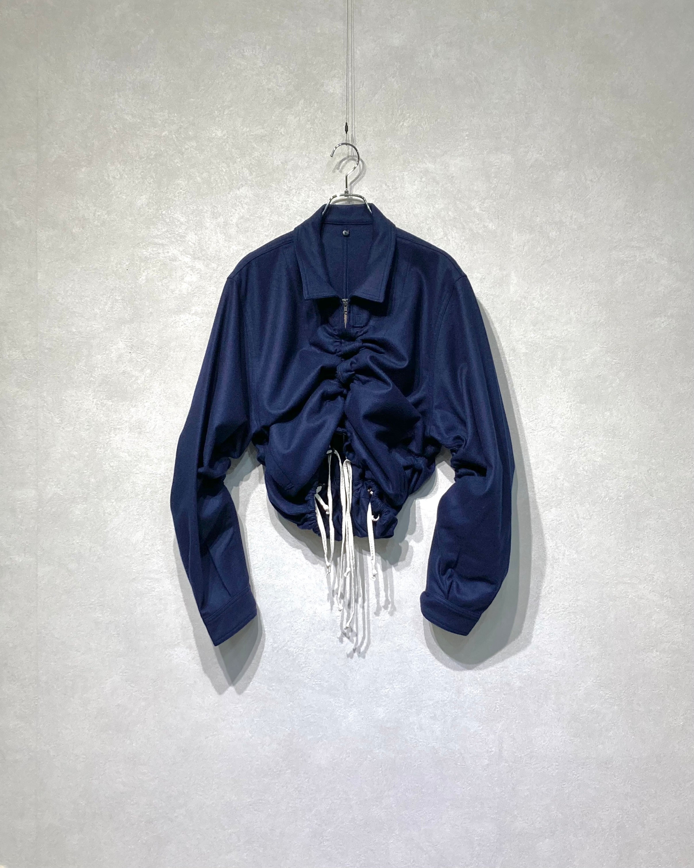 ISSUETHINGS / 25b/95-wn/c-01/Blouson - Navy blue