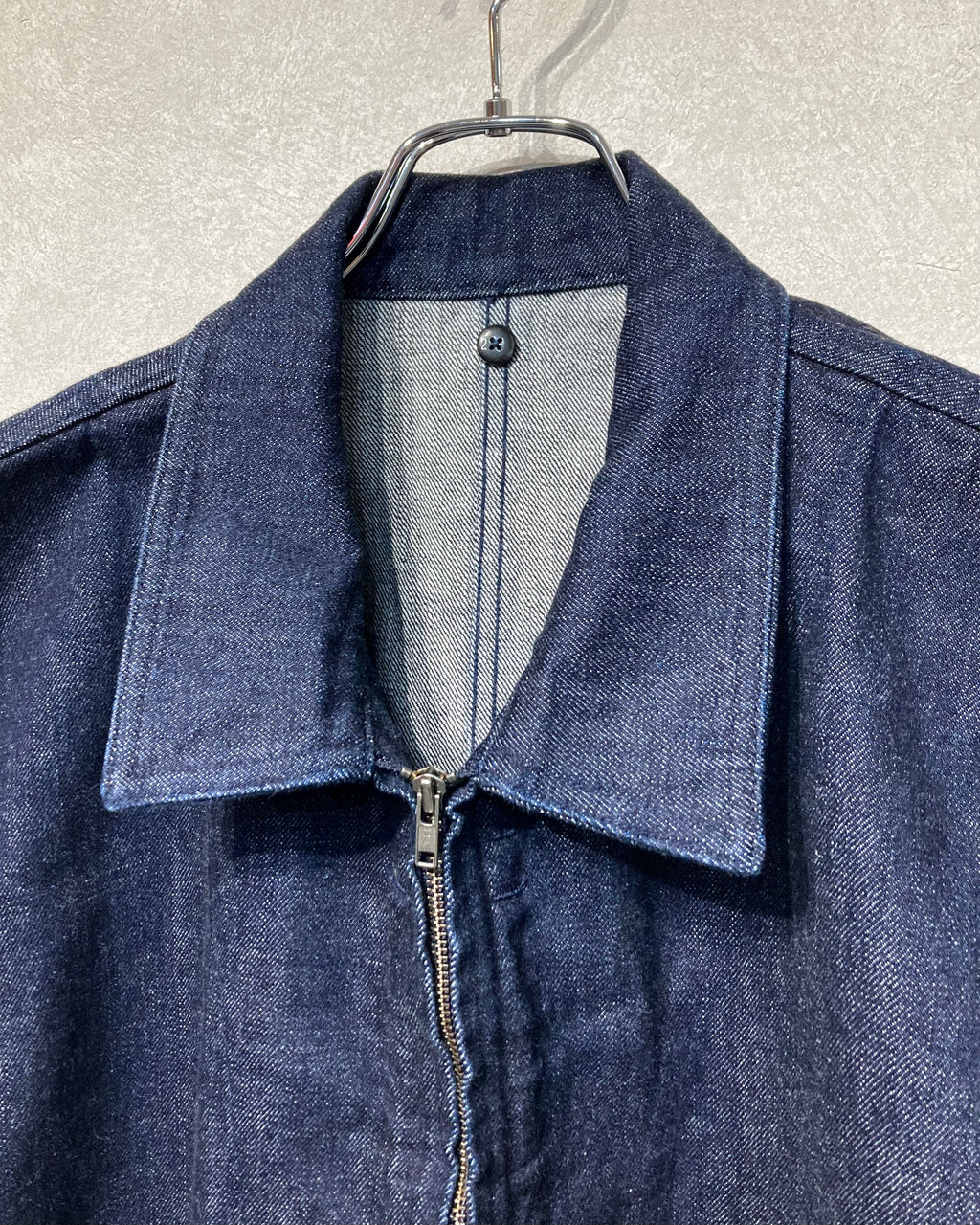 ISSUETHINGS / 25b/95-c/c-01/Blouson - Indigo blue