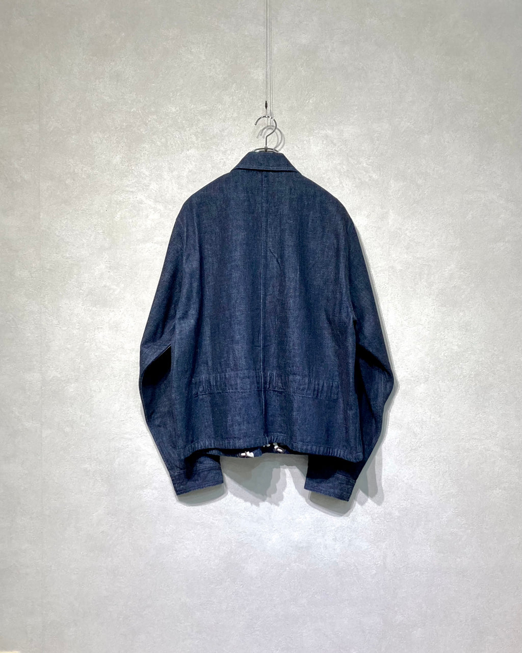 ISSUETHINGS / 25b/95-c/c-01/Blouson - Indigo blue