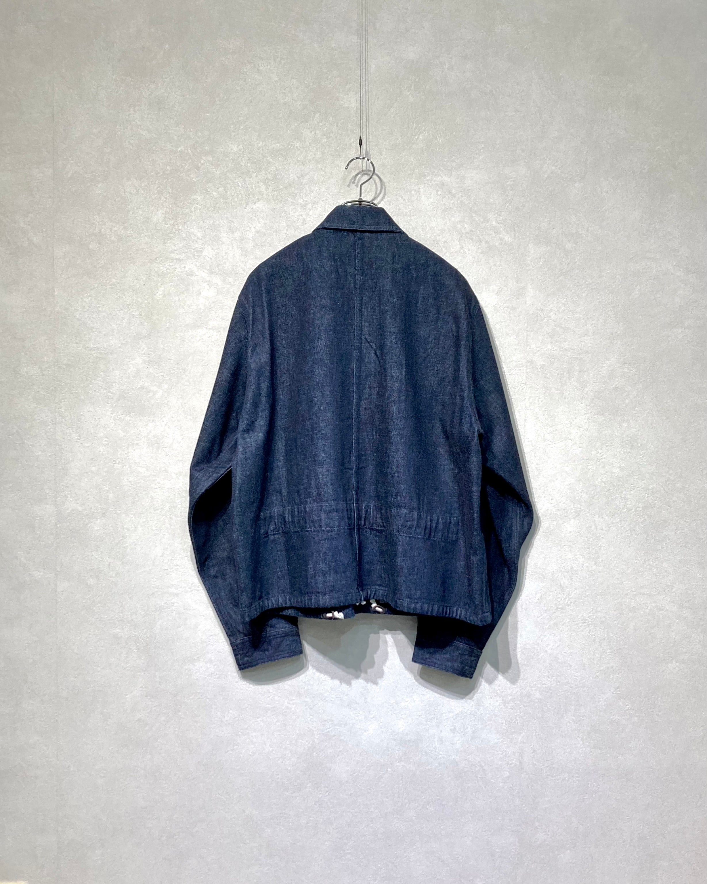 ISSUETHINGS / 25b/95-c/c-01/Blouson - Indigo blue