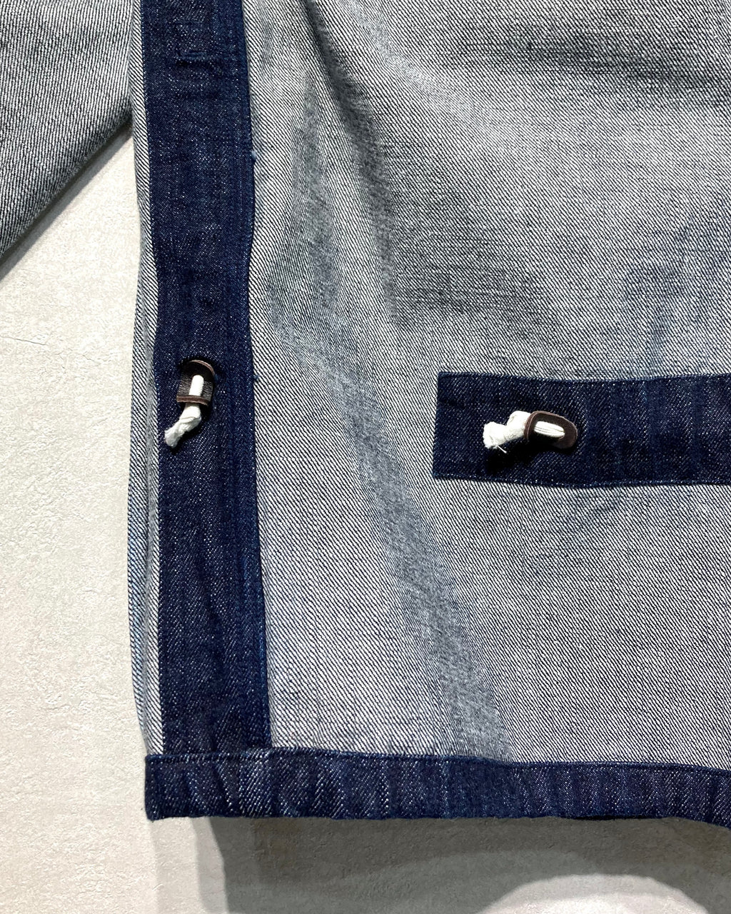 ISSUETHINGS / 25b/95-c/c-01/Blouson - Indigo blue