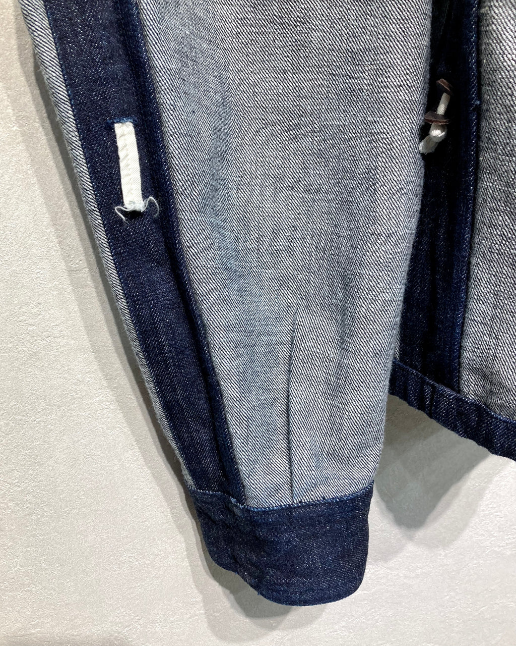 ISSUETHINGS / 25b/95-c/c-01/Blouson - Indigo blue