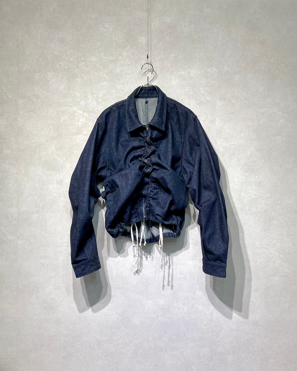 ISSUETHINGS / 25b/95-c/c-01/Blouson - Indigo blue