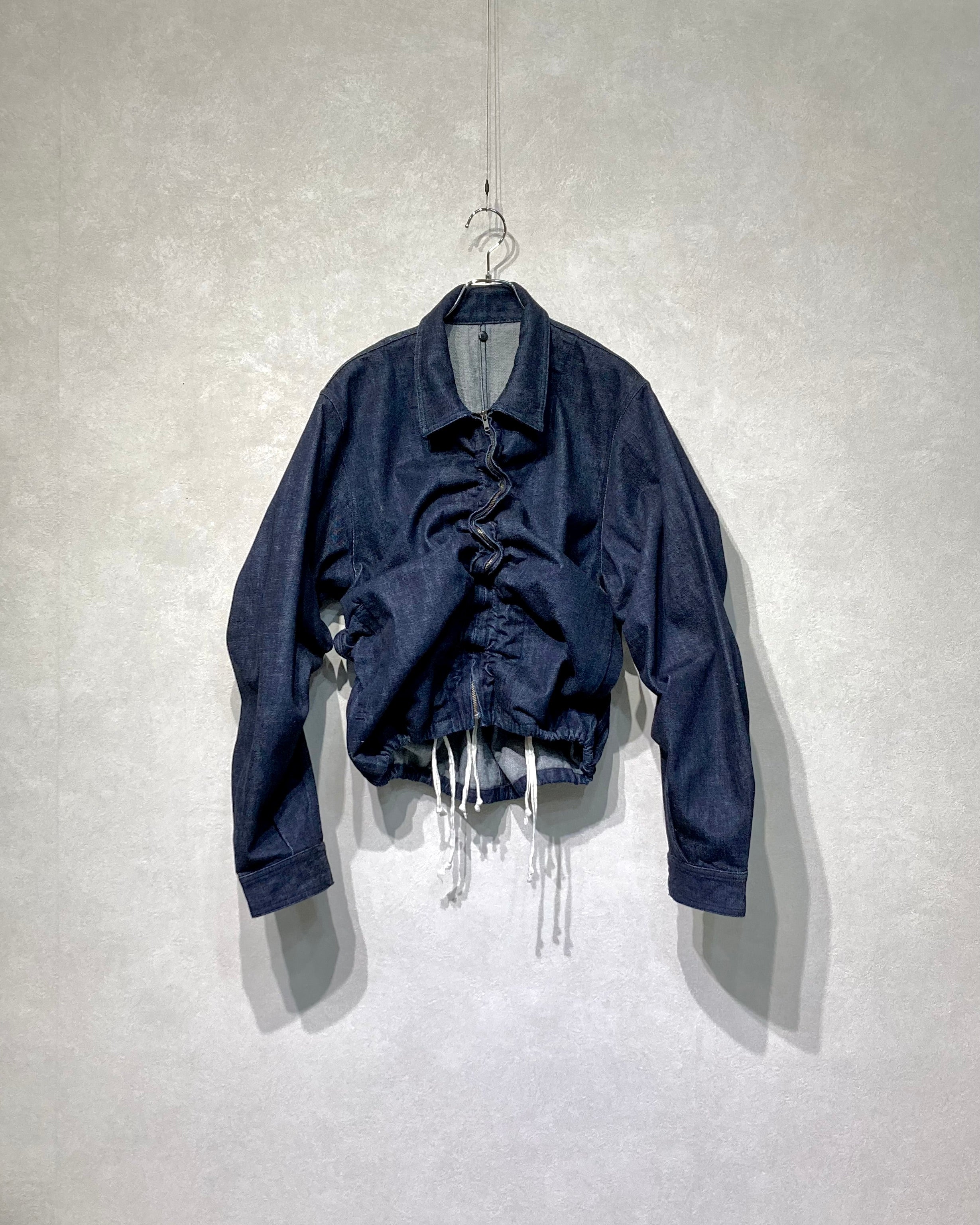 ISSUETHINGS / 25b/95-c/c-01/Blouson - Indigo blue