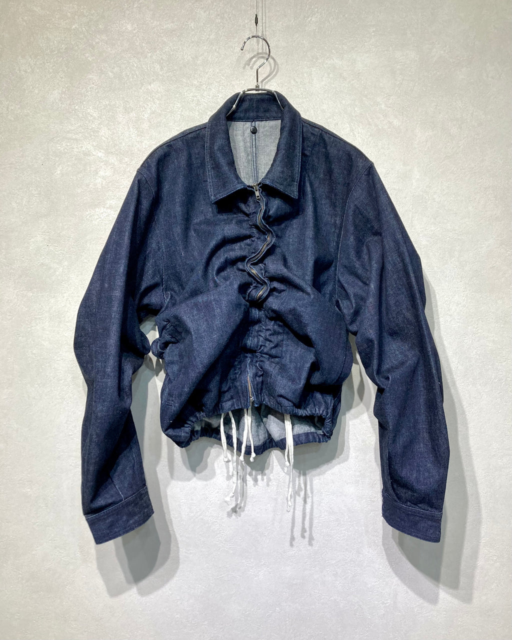 ISSUETHINGS / 25b/95-c/c-01/Blouson - Indigo blue