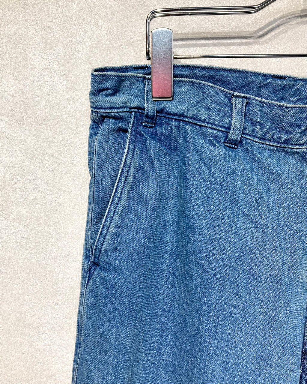 ISSUETHINGS / 25b/93-c1/c-01/Pants - Indigo blue