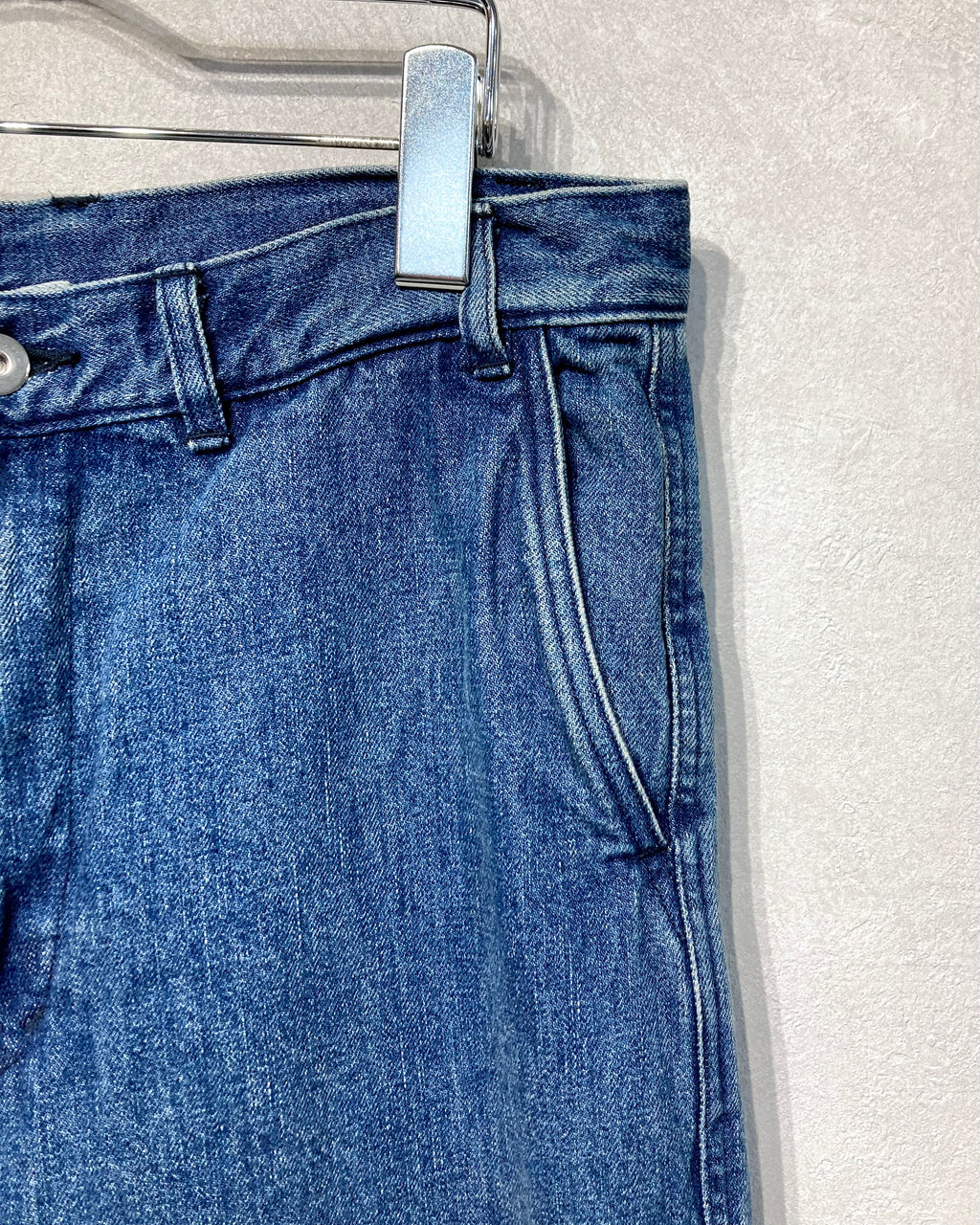 ISSUETHINGS / 25b/93-c1/c-01/Pants - Indigo blue