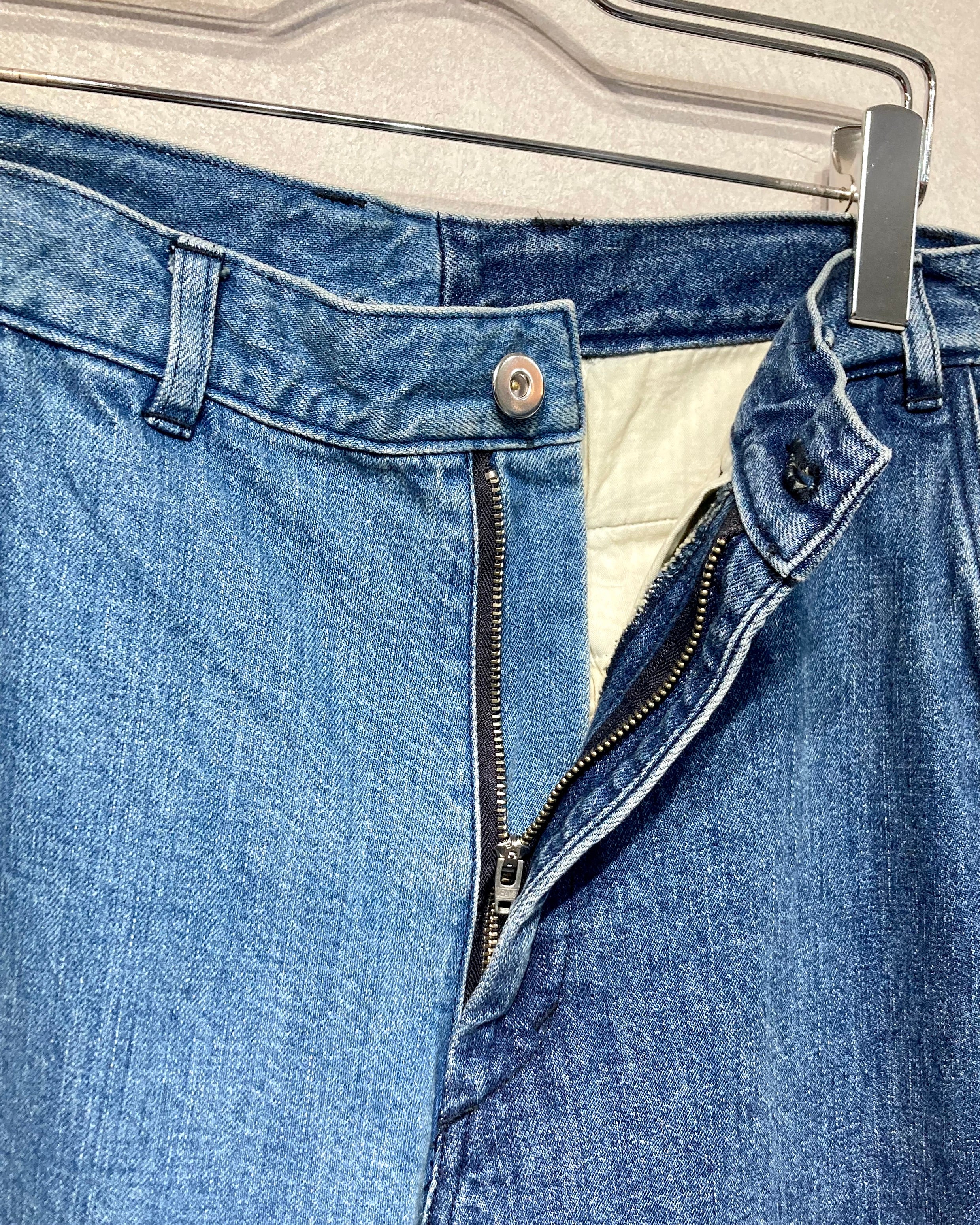 ISSUETHINGS / 25b/93-c1/c-01/Pants - Indigo blue