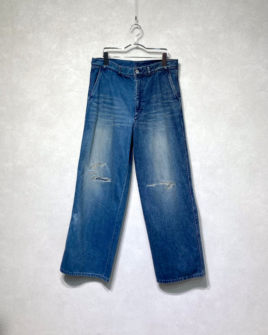 ISSUETHINGS / 25b/93c-c1/c-03/Pants - Indigo blue