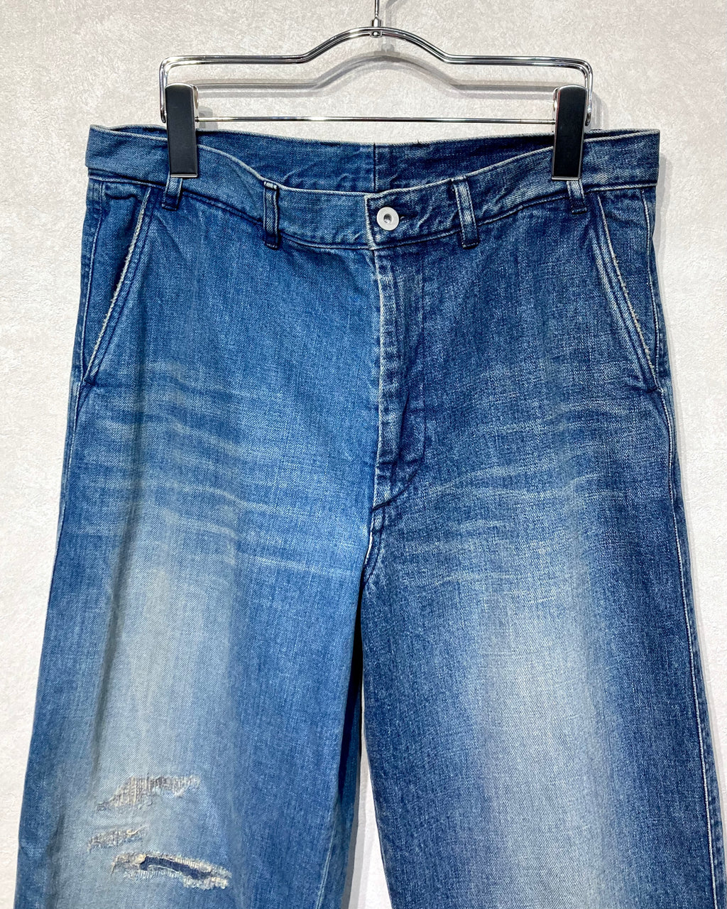 ISSUETHINGS / 25b/93c-c1/c-03/Pants - Indigo blue
