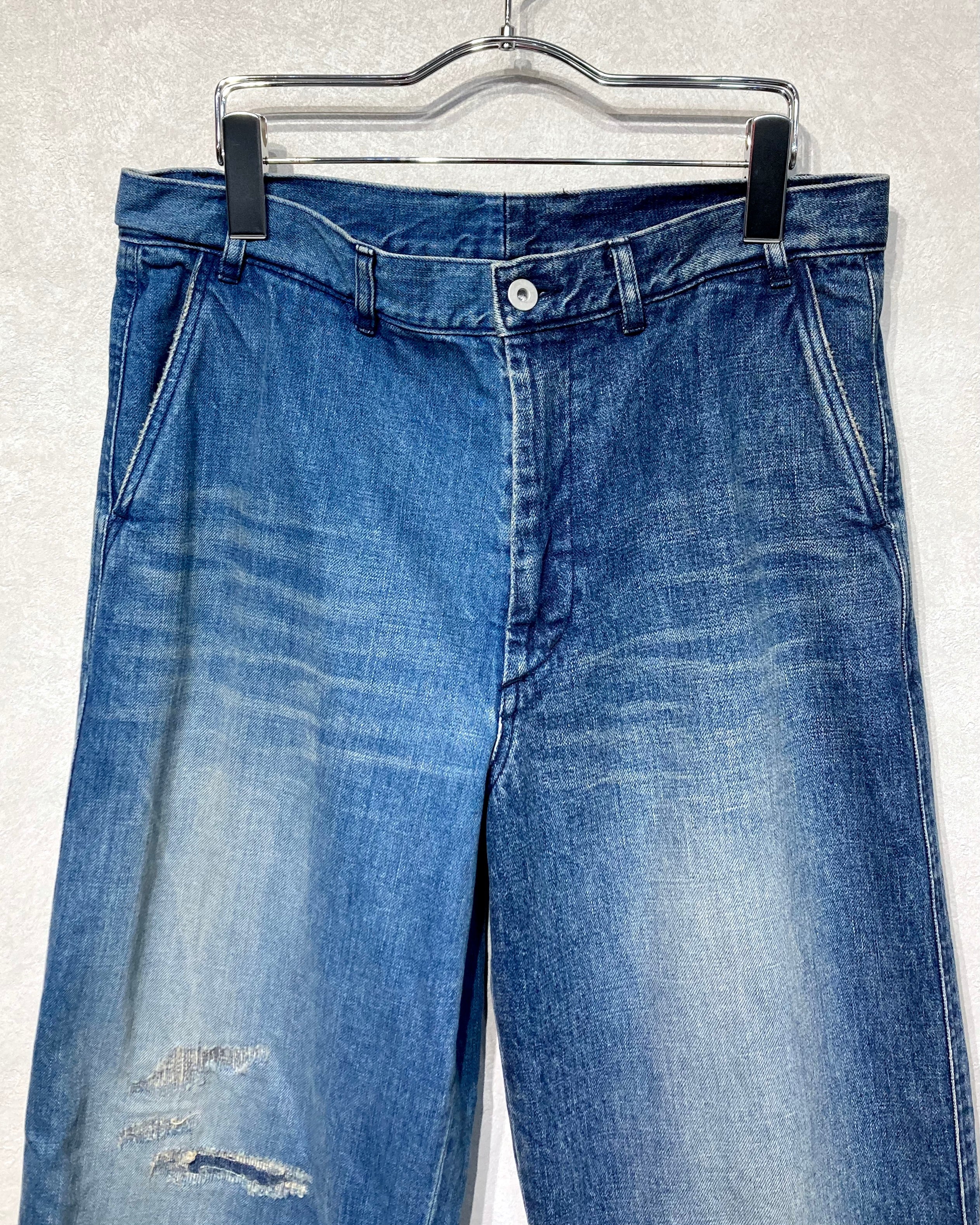 ISSUETHINGS / 25b/93c-c1/c-03/Pants - Indigo blue