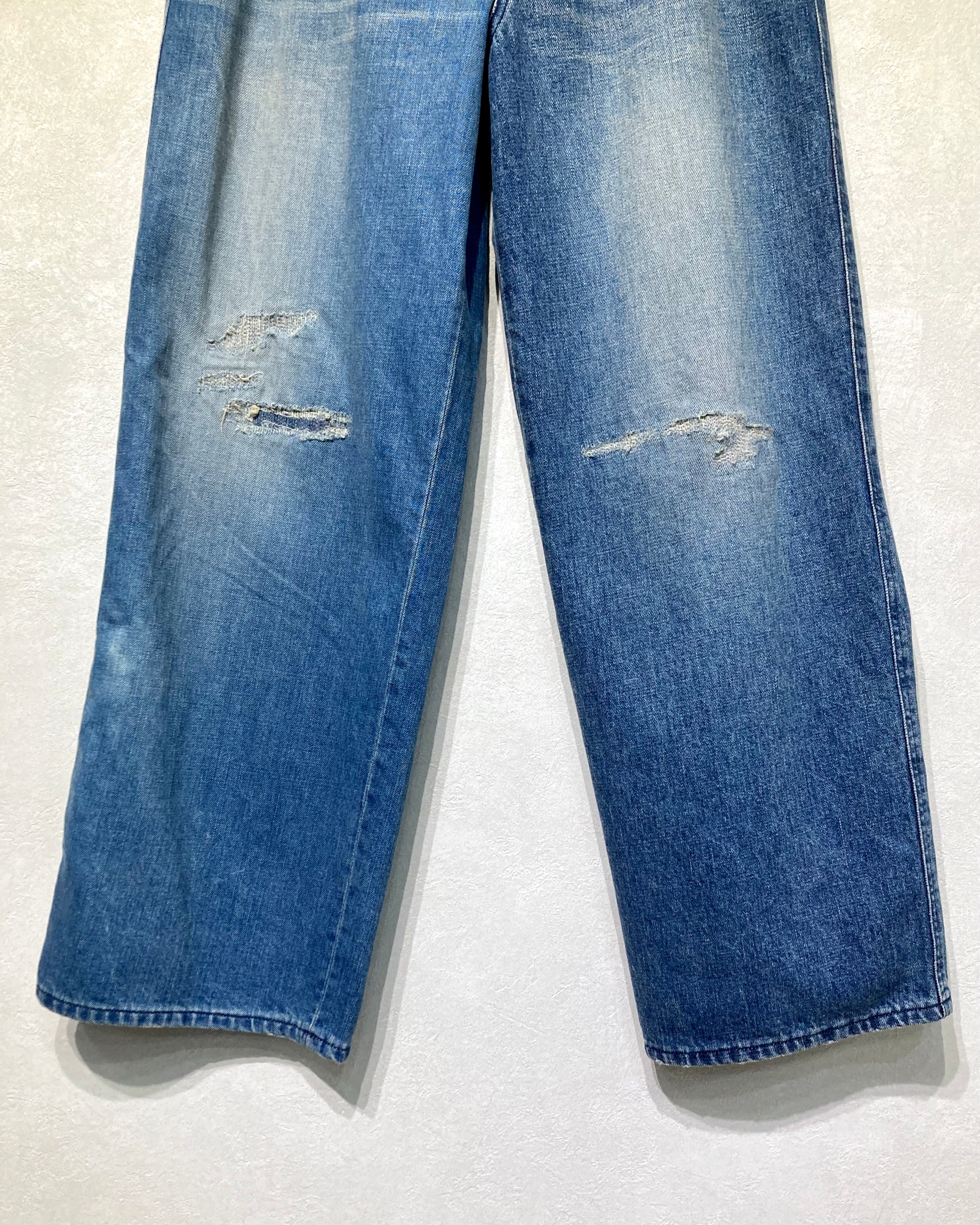 ISSUETHINGS / 25b/93c-c1/c-03/Pants - Indigo blue