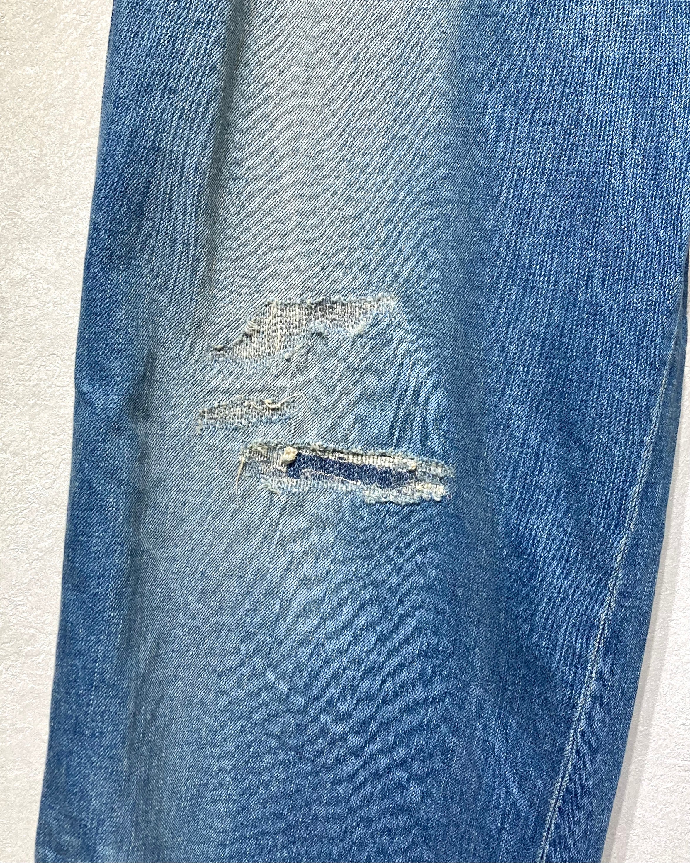 ISSUETHINGS / 25b/93c-c1/c-03/Pants - Indigo blue