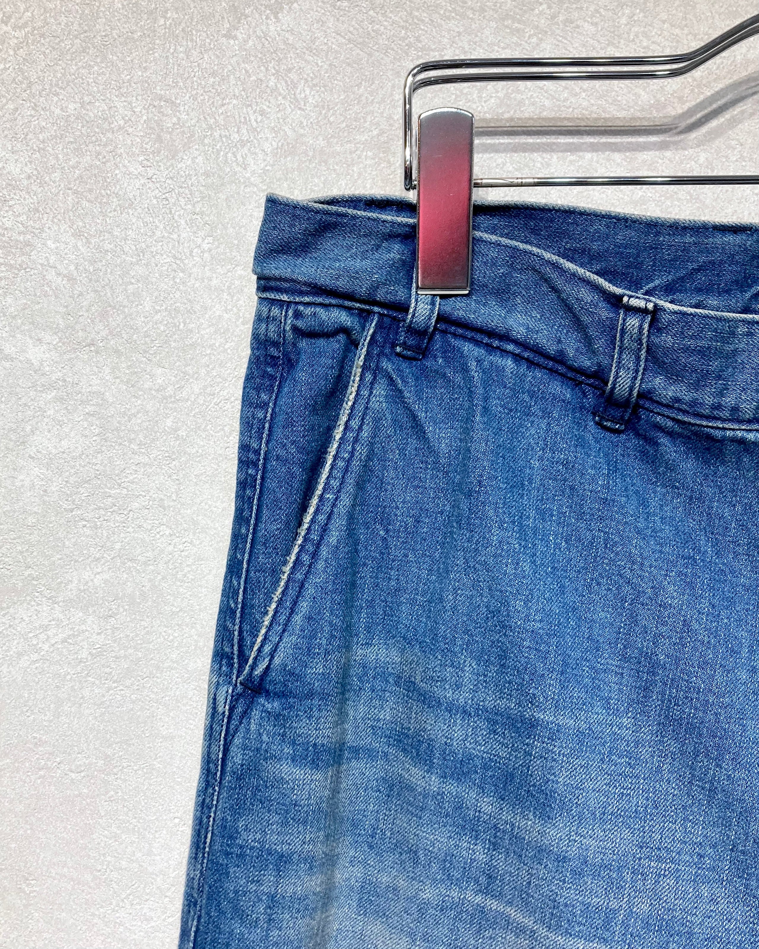 ISSUETHINGS / 25b/93c-c1/c-03/Pants - Indigo blue