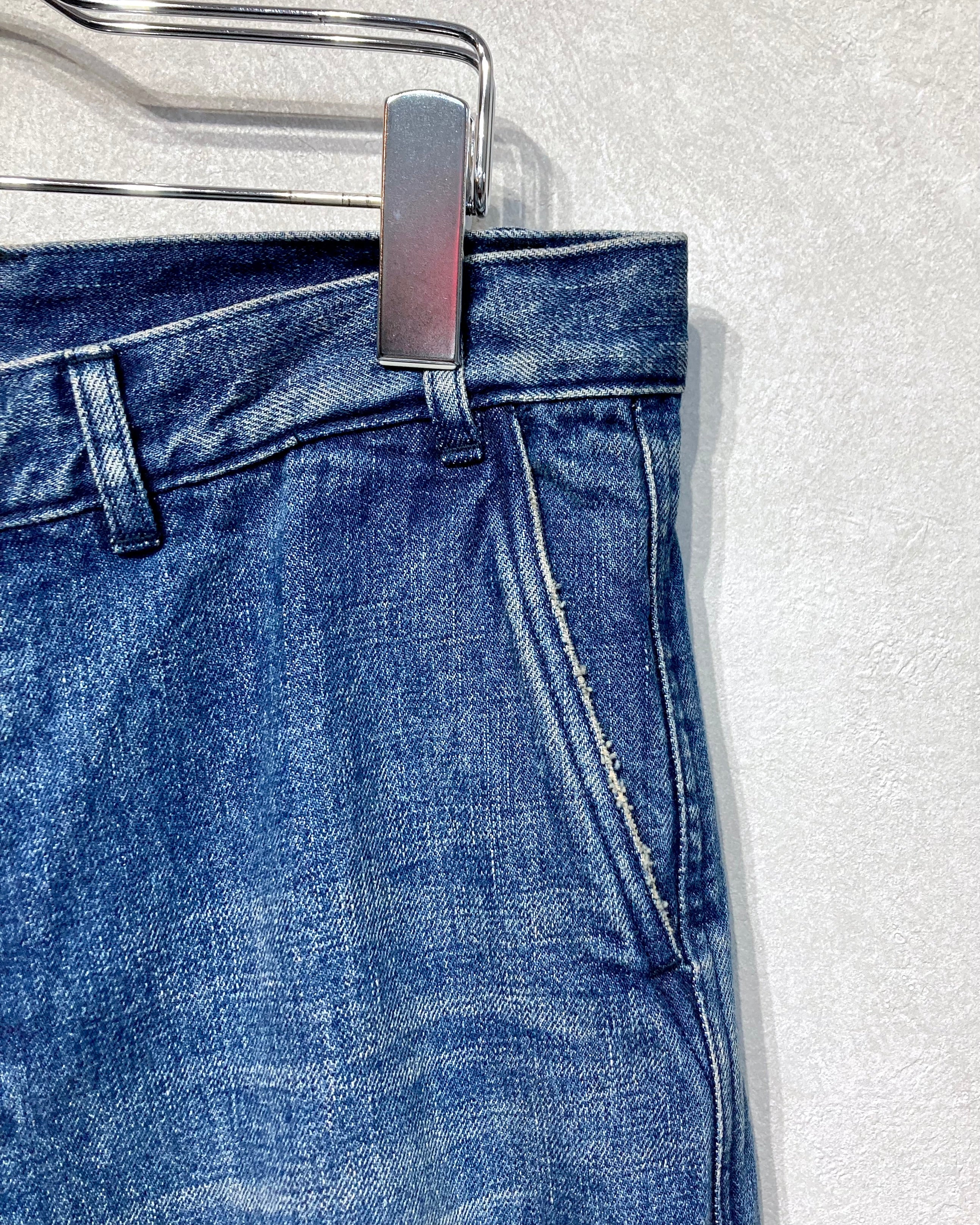 ISSUETHINGS / 25b/93c-c1/c-03/Pants - Indigo blue