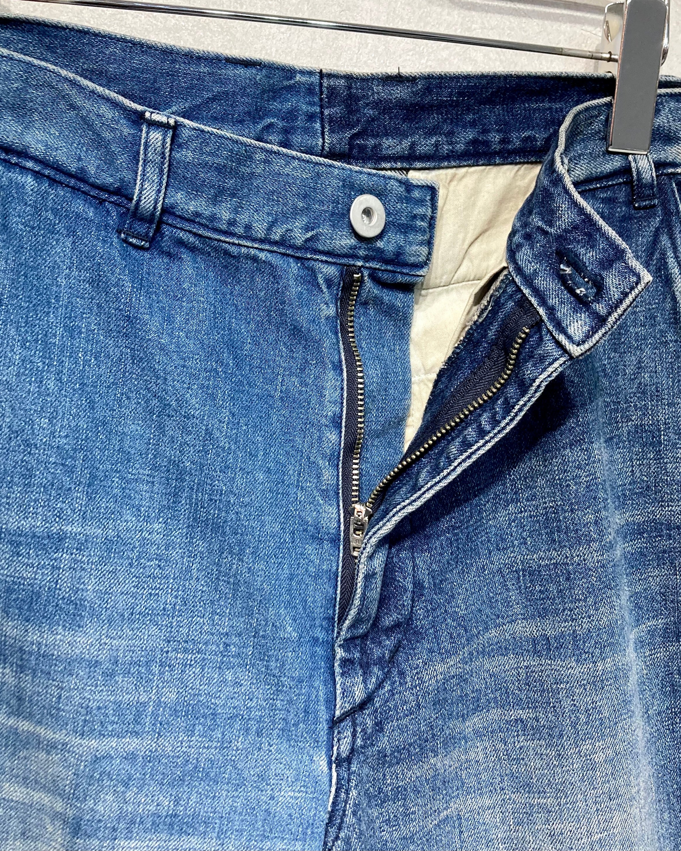 ISSUETHINGS / 25b/93c-c1/c-03/Pants - Indigo blue