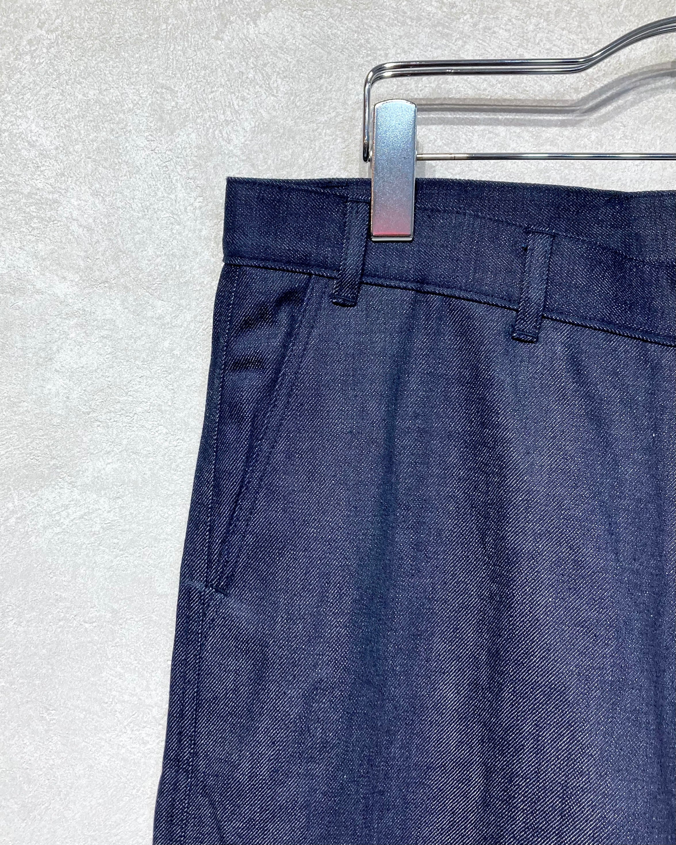 ISSUETHINGS / 25b/93-c1/c-00/Pants - Indigo blue