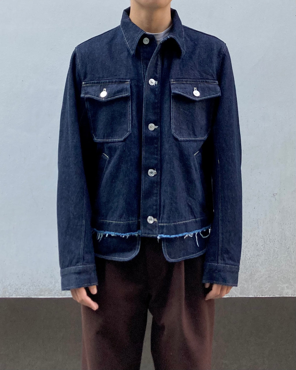 ABELIA EDOWARD GOUCHA / CD DENIM JACKET - Indigo