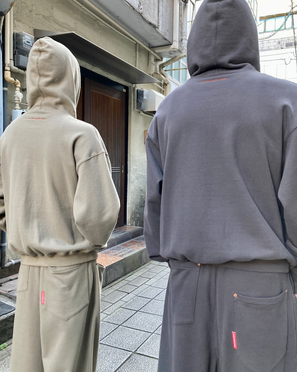 ABELIA EDOWARD GOUCHA / CLASSIC ZIP HOODIE - Charcoal