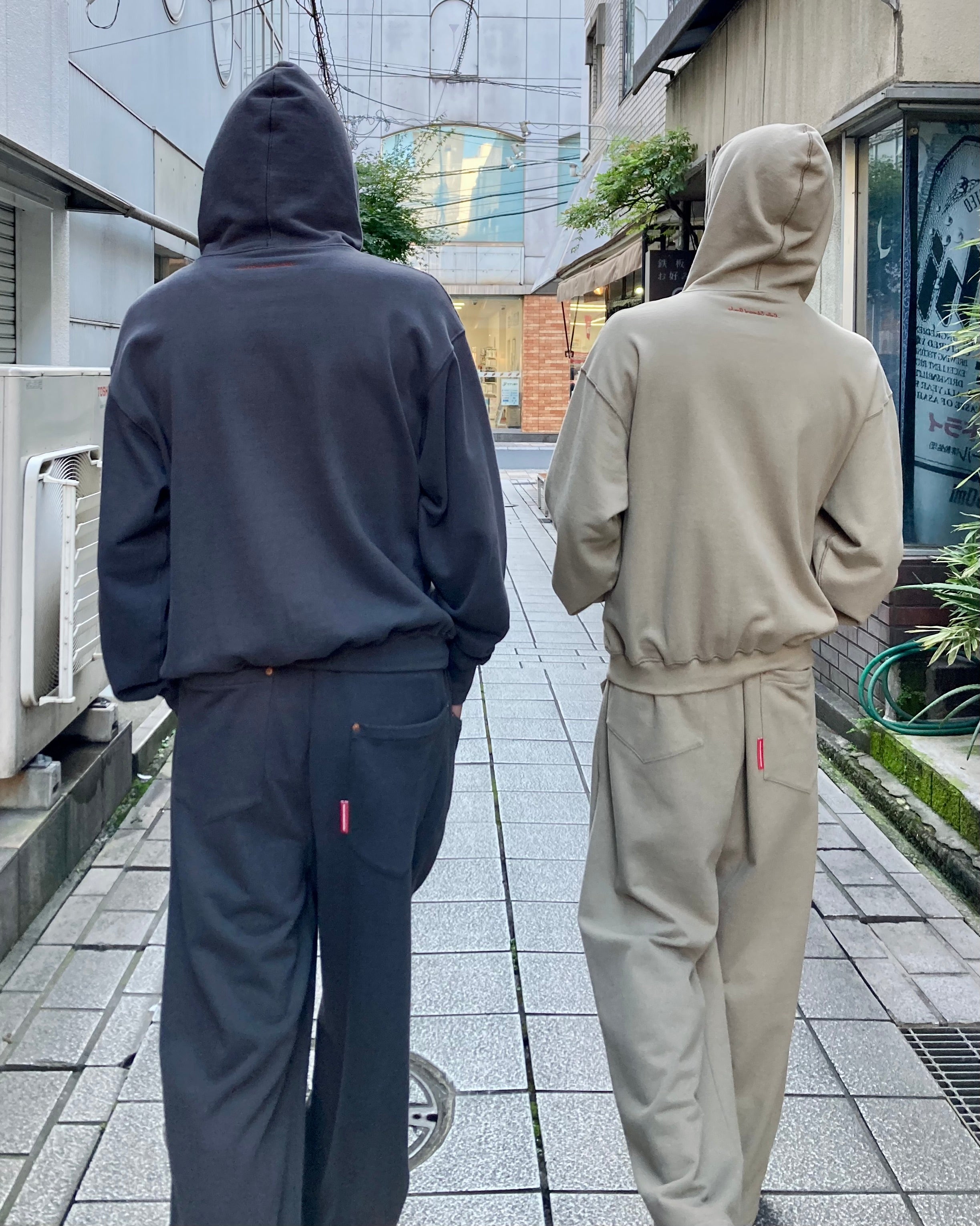 ABELIA EDOWARD GOUCHA / ECHO SWEAT PANTS - Charcoal