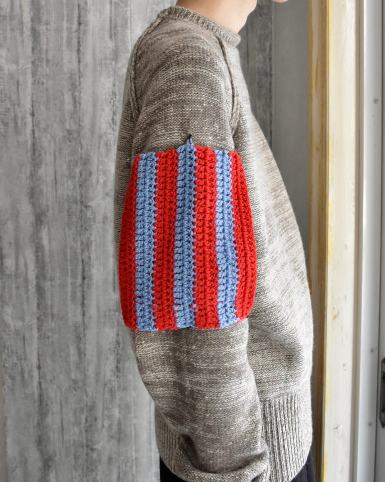 OIRA / REVERSIBLE KNIT PULLOVER - Mx