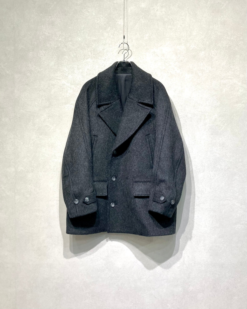 REFOMED / FORMAN OVERSIZED COAT - Charcoal