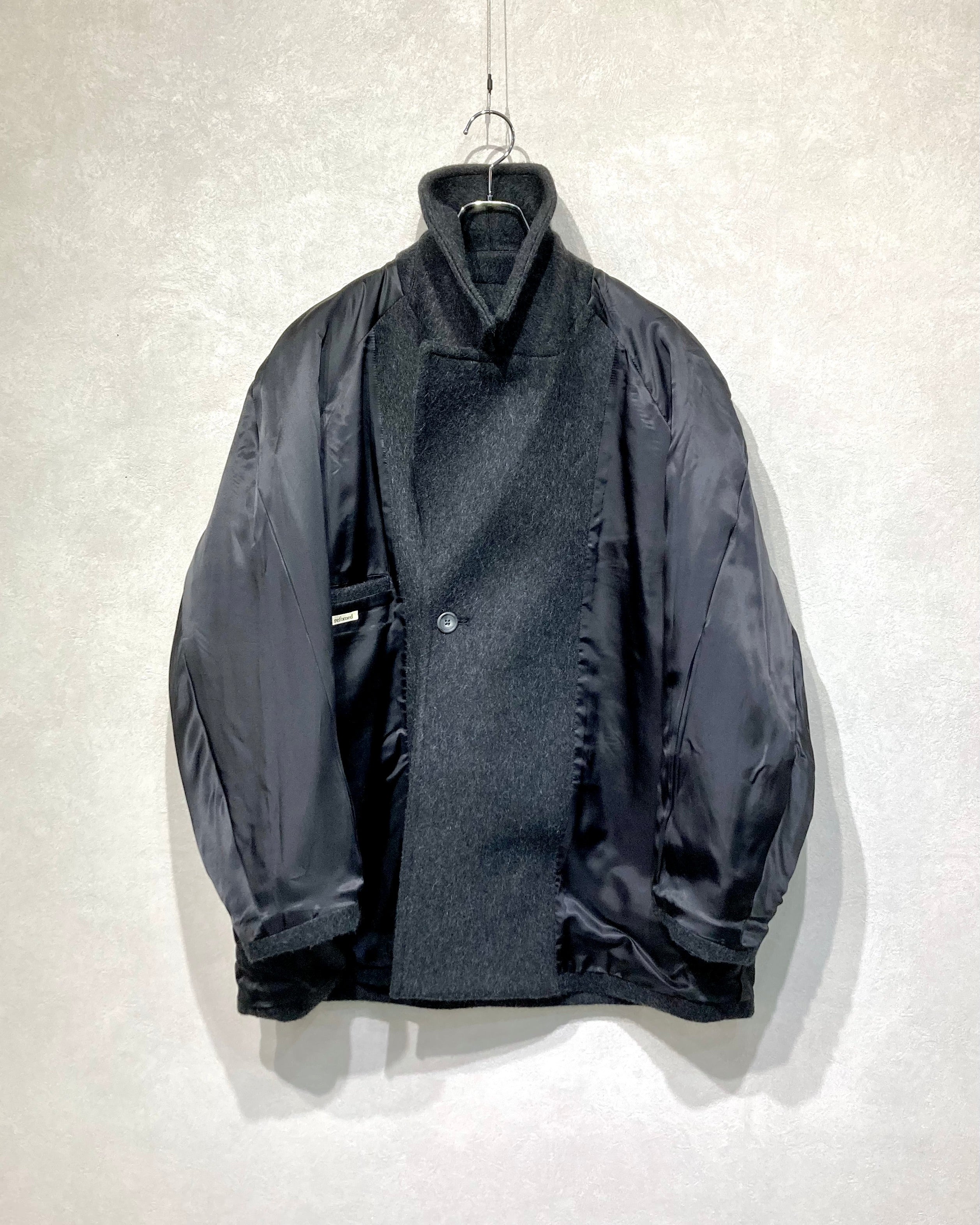 REFOMED / FORMAN OVERSIZED COAT - Charcoal