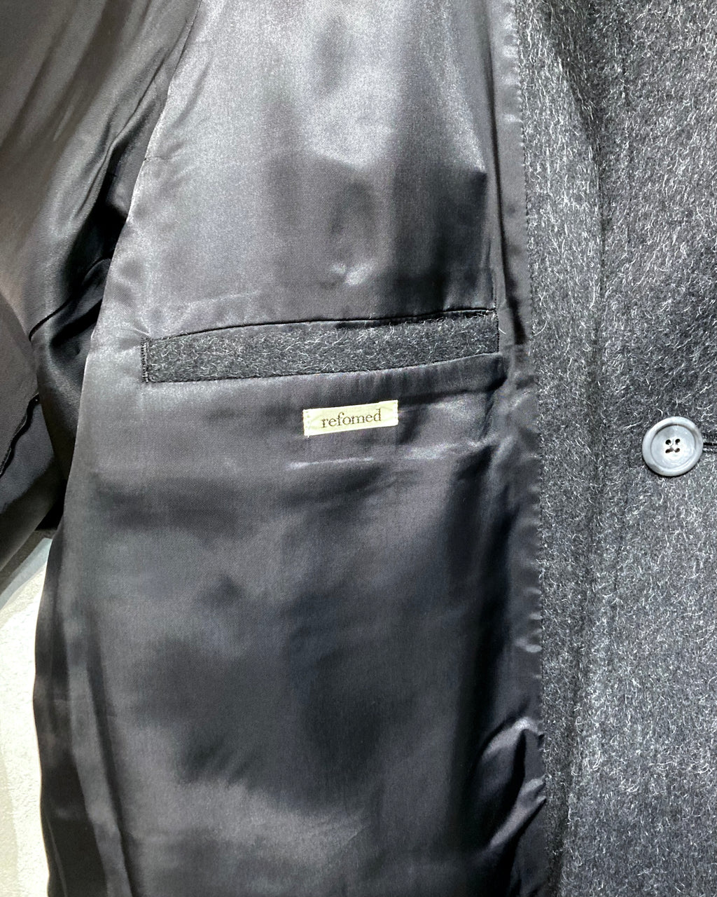 REFOMED / FORMAN OVERSIZED COAT - Charcoal