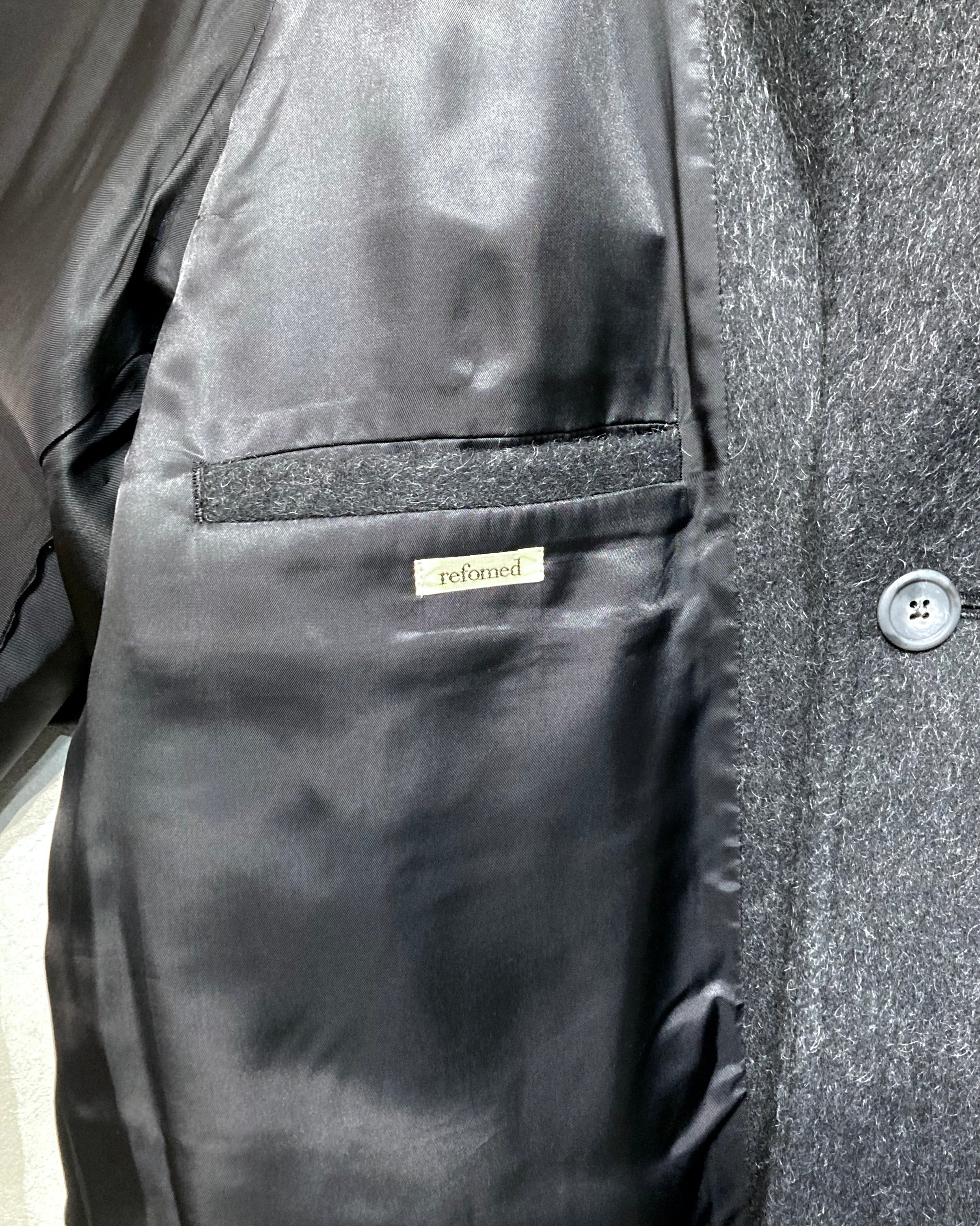 REFOMED / FORMAN OVERSIZED COAT - Charcoal